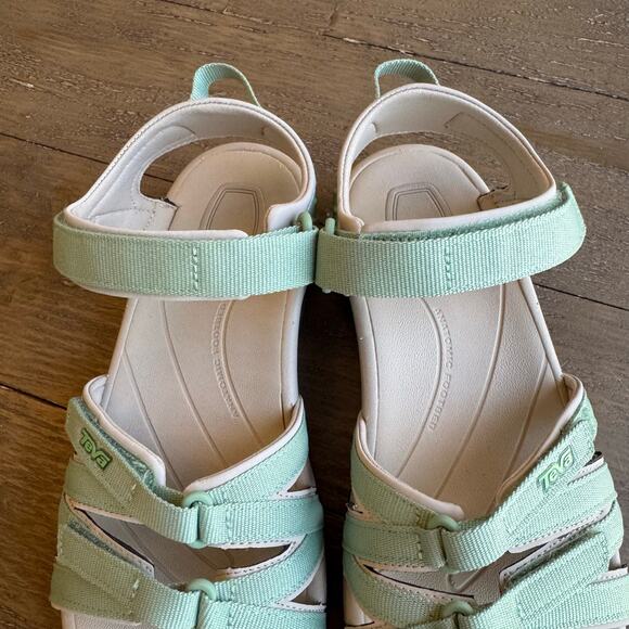 Teva Women's Size 9 EU 40 Tirra Hiking Sandal Foam Green Trails Outdoor Camping - Picture 11 of 13